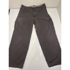 REI Pants Cargo Hiking Mens 38x32 Outdoor Fishing Brown